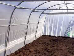 Solar de gradina cu aerisire pe ambele laterale , dimensiune 10m/4m/2.5m